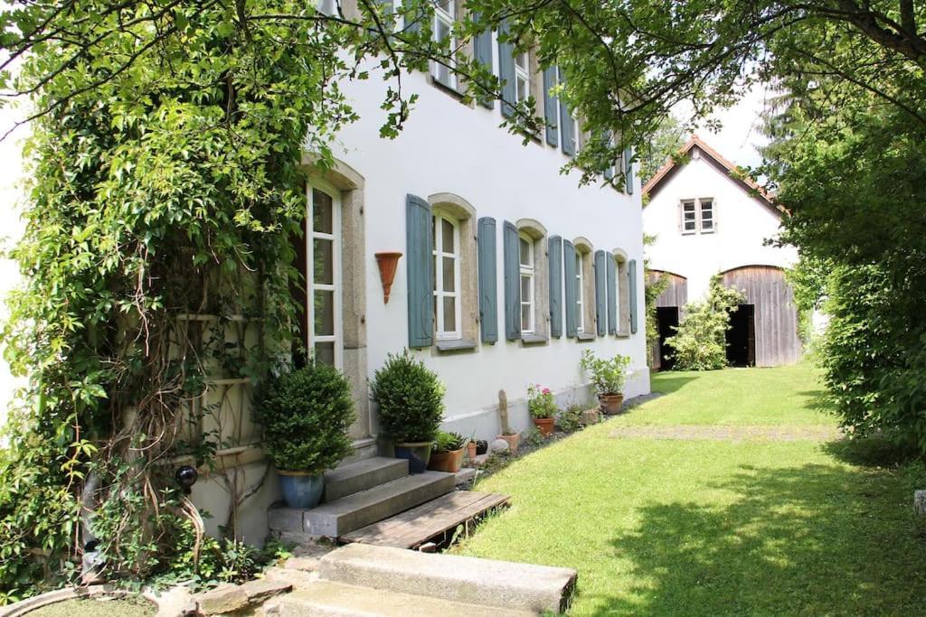 Ferienwohnung Haus mit Geschichte in Mähring Exterior foto